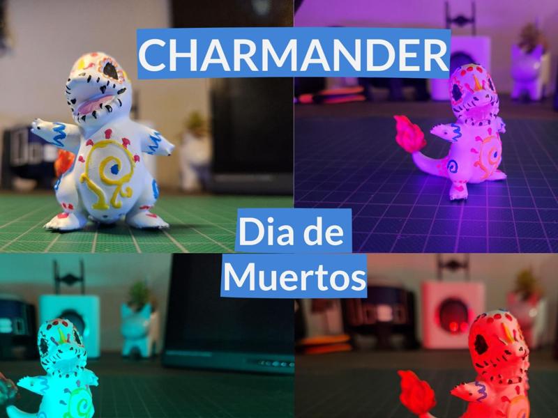 Charmander - Dia de Muertos - Day of the Dead