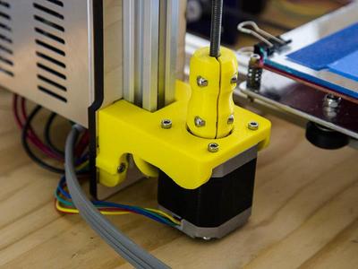 Makerfarm i3v Z Motor mount & Coupler Upgrade