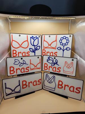 Picture Draw Labels for Kids x 42 Bras (Learning Aid)
