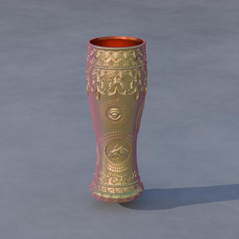 Dragon Tall Dice Mug