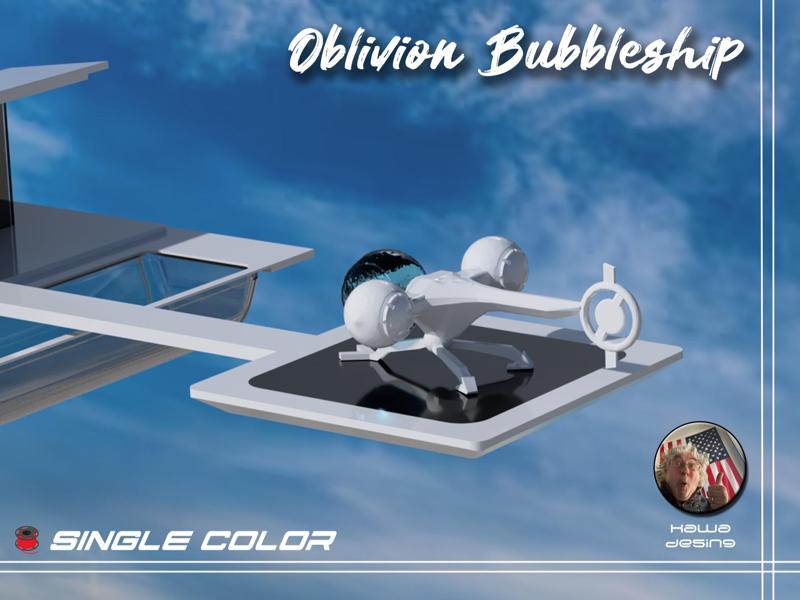 Oblivion Bubbleship Miniature