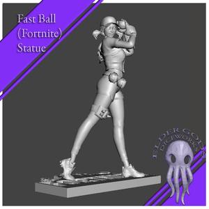 Fastball  (fortnite)  statue