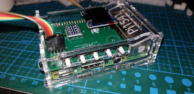 Pi1541 Transparent case for the Pi1541 HAT by @edu_arana