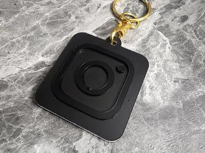 Social Media NFC Keychain