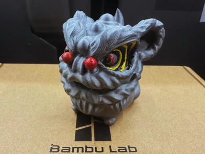 Miniature Spring Festival Wealthy Lion Dance