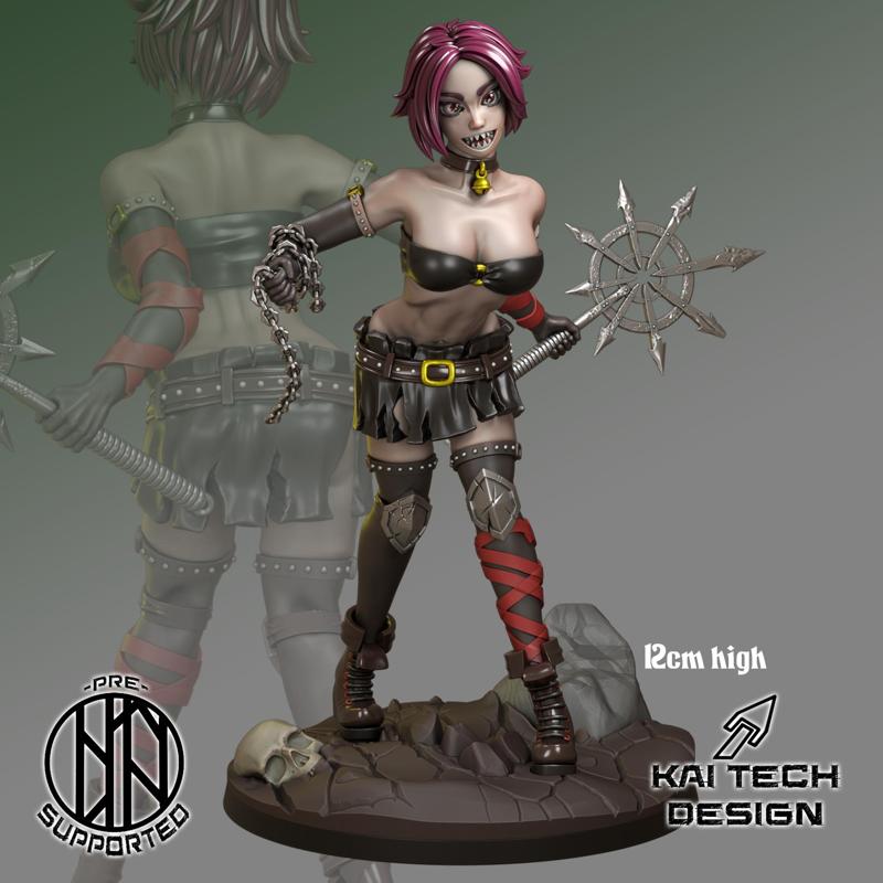 Cultist Chan 120mm anime figure