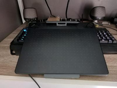 support réglable  pour tablette wacom intuos 3d