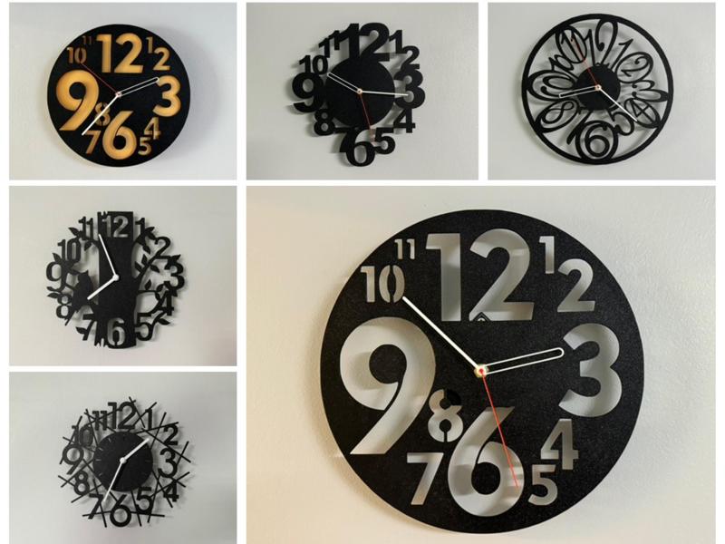 Wall Clock / Wanduhr für Uhrenkomponenten-Kit 011