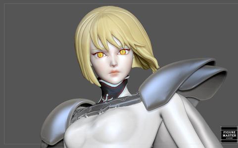CLAYMORE CLARE FANTASY ANIME SEXY GIRL WOMAN ANIME CHARACTER