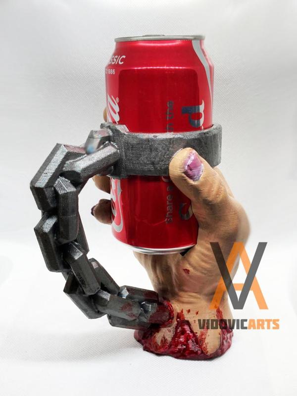 Zombie Hand Can Holder