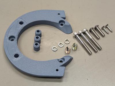 Adapter for SHAD Click system to YAMAHA MT-09