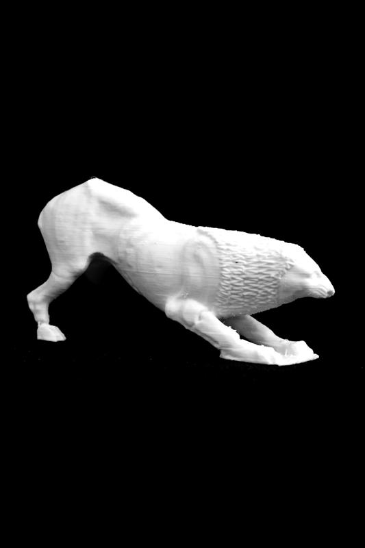 Crouching Lion at The British Museum, London