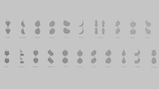 🍎 Fruits Pendants Collection – Juicy Charm in Every Bite