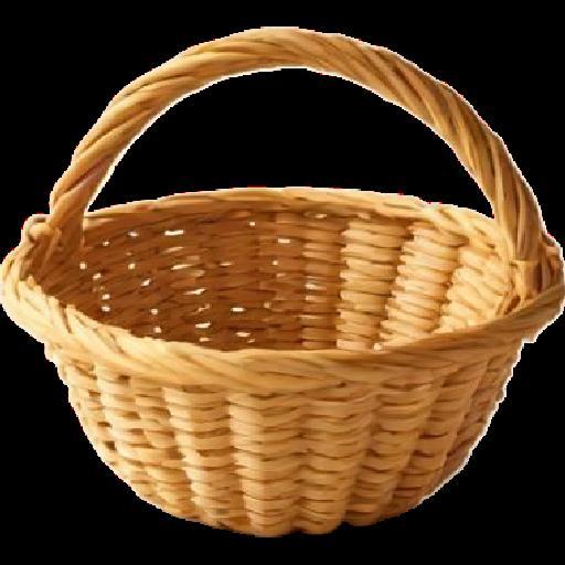 Basket, straw basket,
