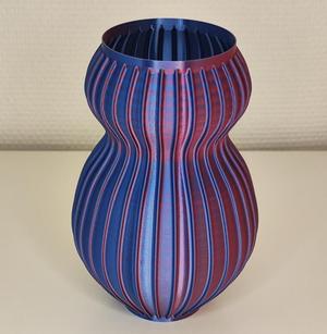 Stripe Shape Vase