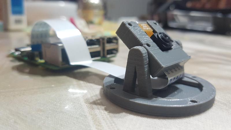 PiCamera 2 Axis Rotating Holder