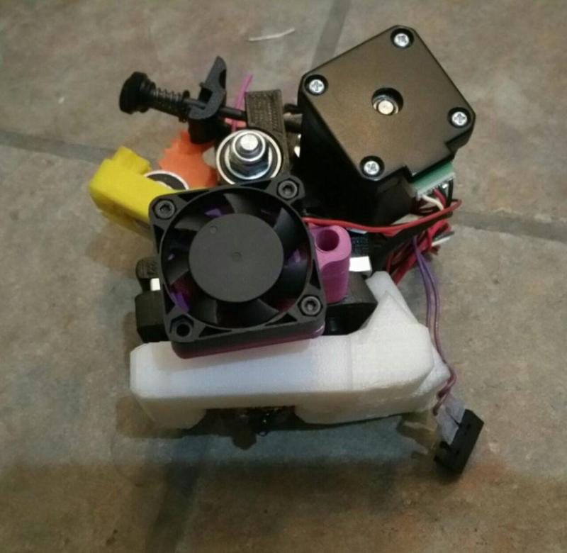 Lulzbot Mini Dual Fan Duct Remix