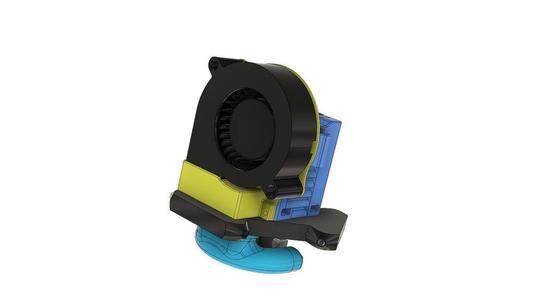 Anycubic Kossel Delta Radial Fan 5015 Adapter