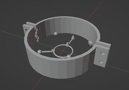 Dice Mold Housing with Key Insert