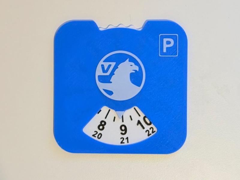Vauxhall Parking disc/clock