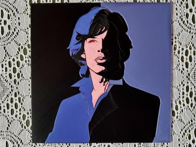 Mick Jagger 2D pop art portrait 