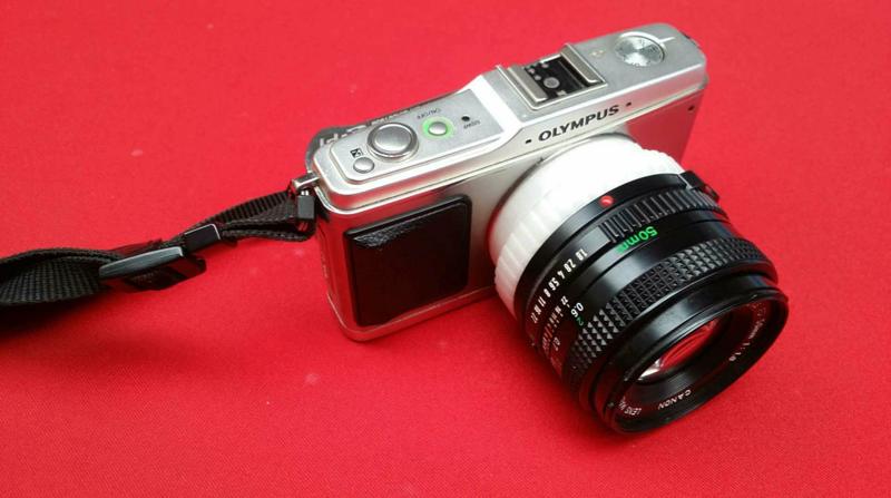 Adapter m43 (m4/3) to canon FD lens