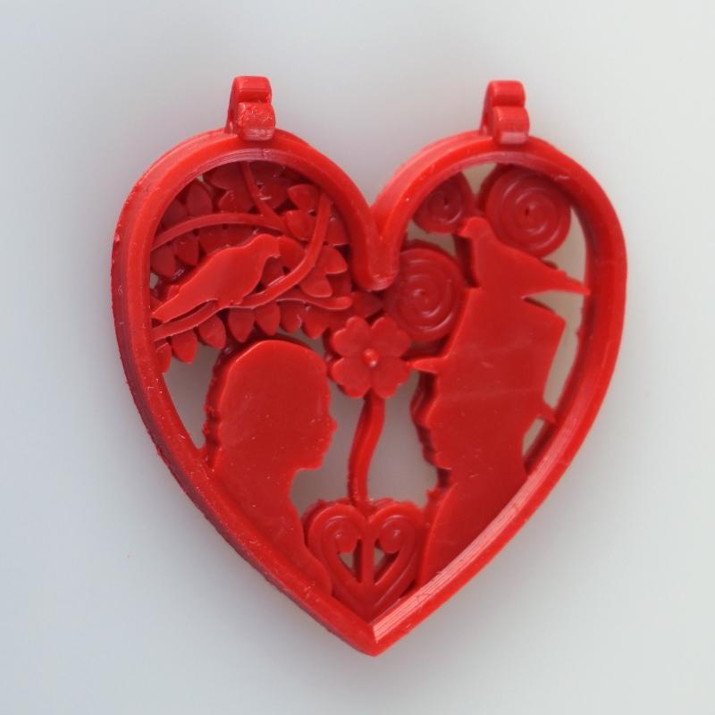 Valentine's day - Heart pendant