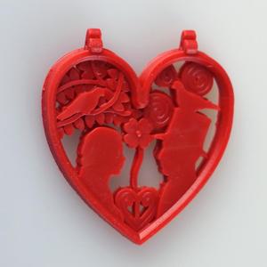 Valentine's day - Heart pendant