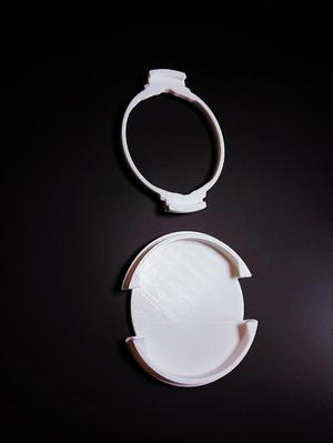 upgrade remix of lens cap for slr 52mm scaleble, now updated with strenghtened weak points