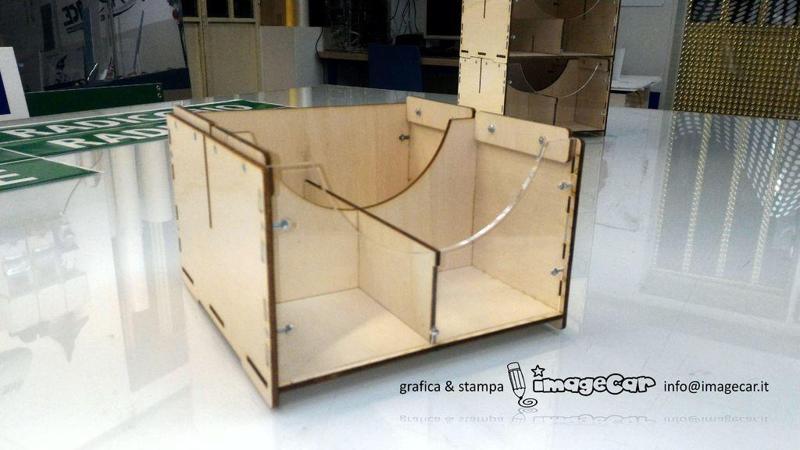 lasercut stackable box  for lego or object