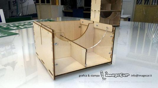 lasercut stackable box  for lego or object