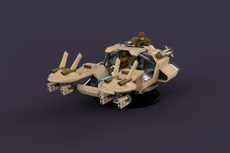 Hover Humvee for humans that have defected to the space communists