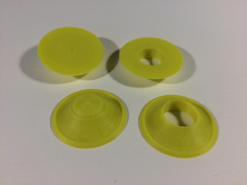 Toyota FJ 40 Hubcaps for RC Cars