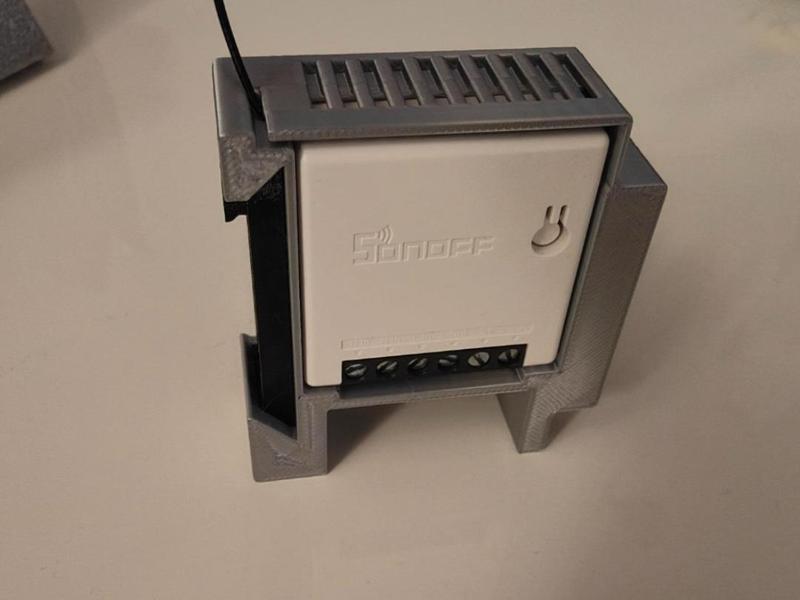 DIN rail mount for Sonoff Mini