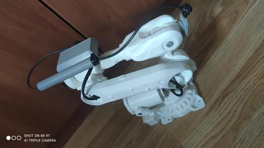 Industrial robot ABB IRB 6700 (scale 1:8)