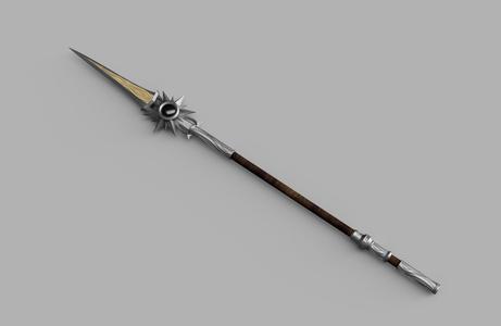 Selune's Spear of Night Cosplay Prop