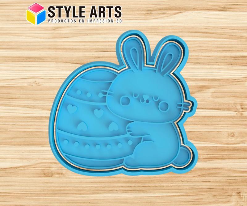 Easter bunny cutter for cookies and dough - Easter Day - Cookies