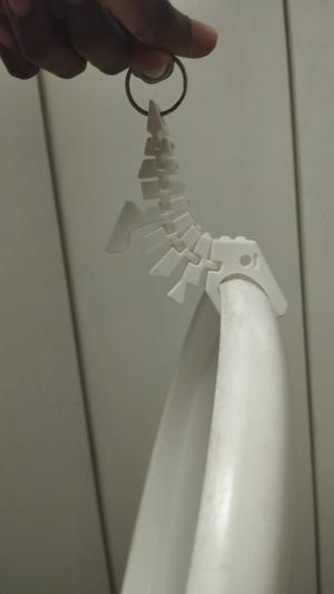 Dinosaur frisbee disc clip