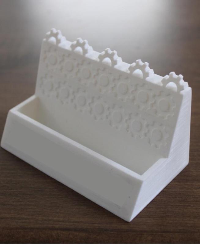 Gears Business Card Holder