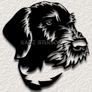 schnauzer terrier wall art small dog wall decor realistic puppy decoration