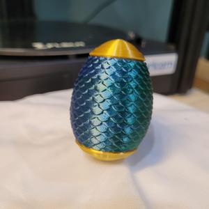 Dragon Scale Easter Egg Container