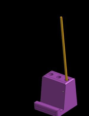 Posa celular lapicero