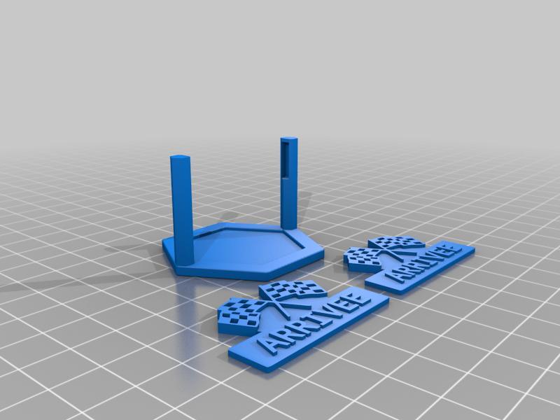 GraviTrax ligne d'arrivée