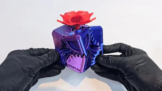 Geared Gift Christmas Fidget