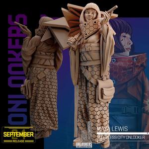 Cyberpunk - Maya Lewis - Sleepless City onlooker