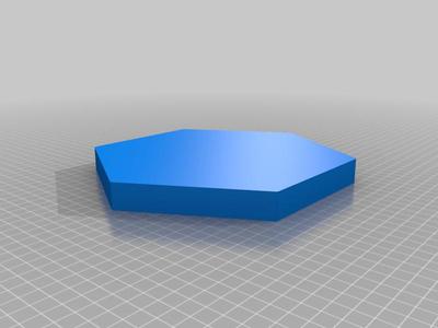 Led panel top with inside border