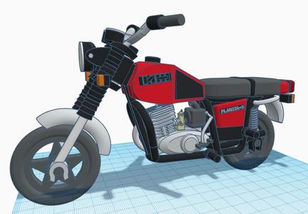 Motorbike Planeta 5 (иж планета 5) rip by McKA3AX