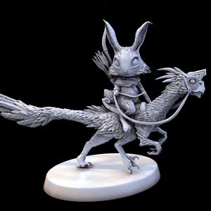 Dani Surepaw and Hoppy (pose 1 of 2)