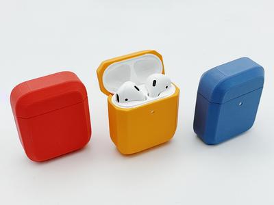 Flat-Edged AirPods 1/2 Case