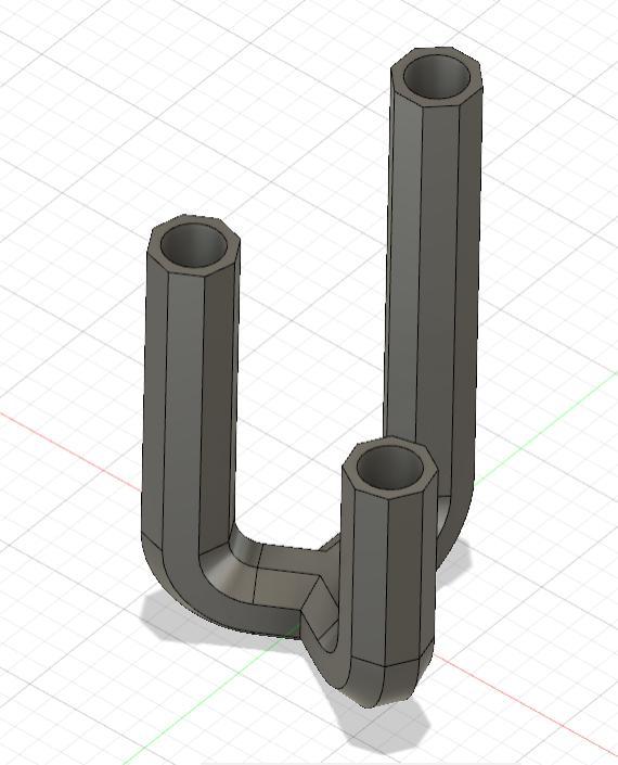 candlestick trio for LED stick candles